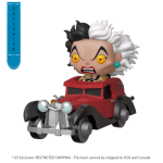 101 Dalmatians (1961) - Cruella in Car US Exclusive Pop! Ride.
